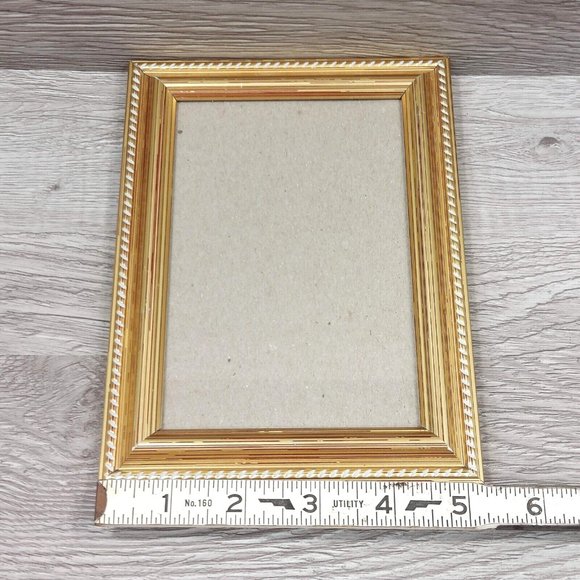Photo Frame Ornate Golden Table Top Wall Mount Picture Display Home Décor Gift - Picture 10 of 15